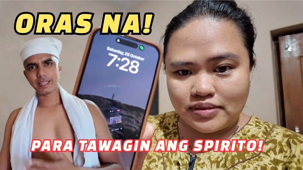 Oras na para gawin ang pagtawag sa spirito.👻