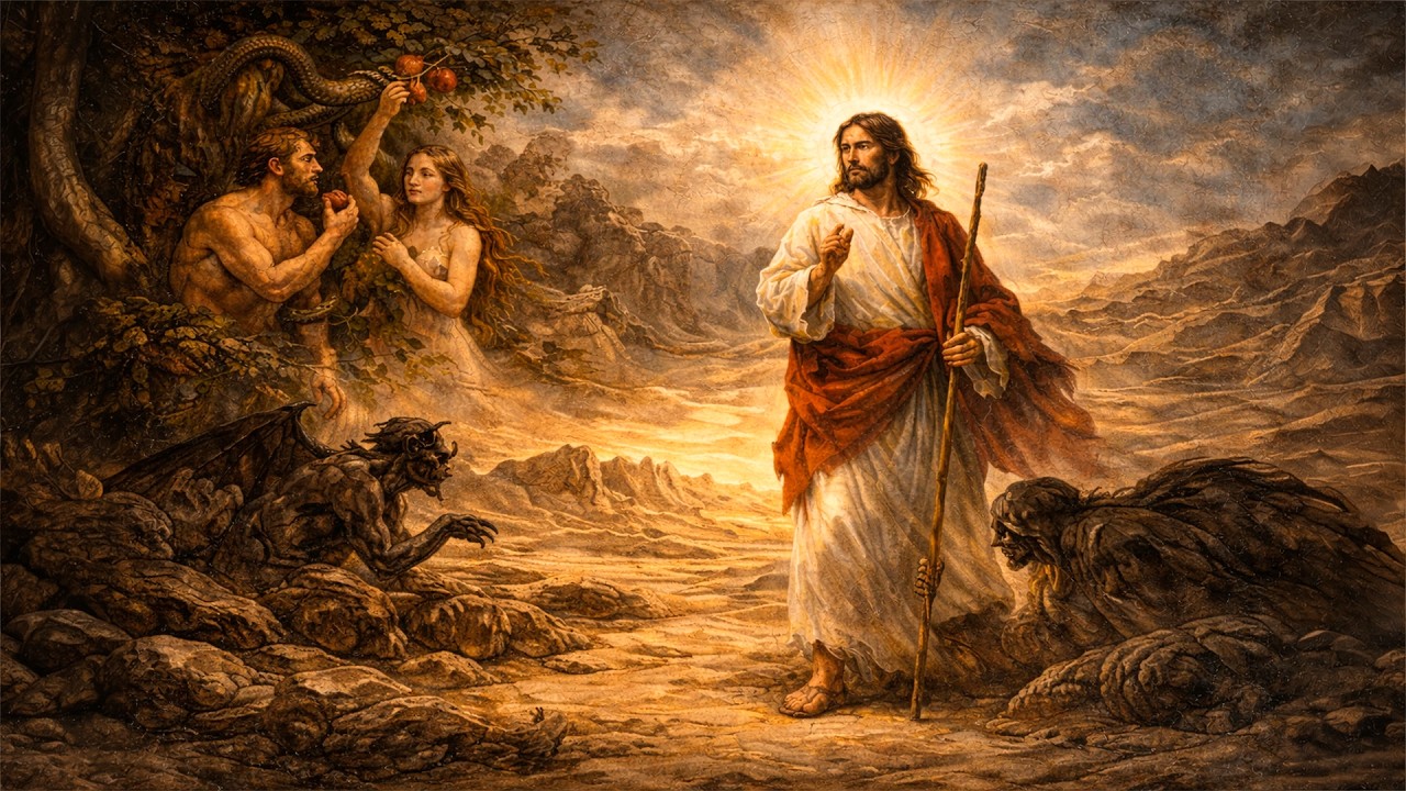 Do Paraíso ao deserto: a raiz da tentação e o caminho de volta com Cristo