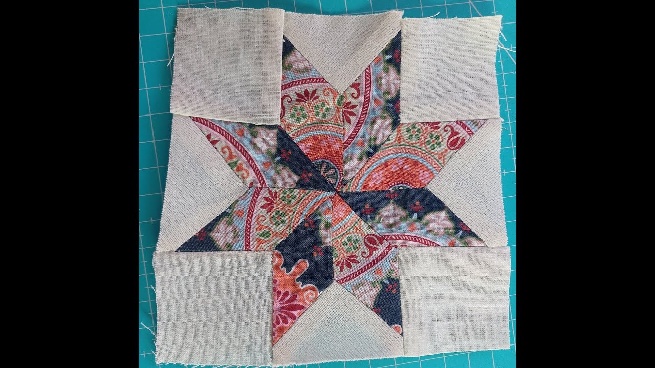 Vidéo 88  - Dear Jane en français - Bloc G8 - Jane Stickle's quilt