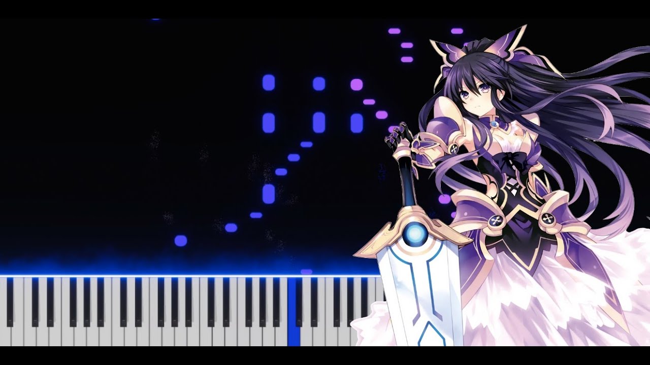 Date A Live OP1 OST - 'Date A Live' (Piano Tutorial)