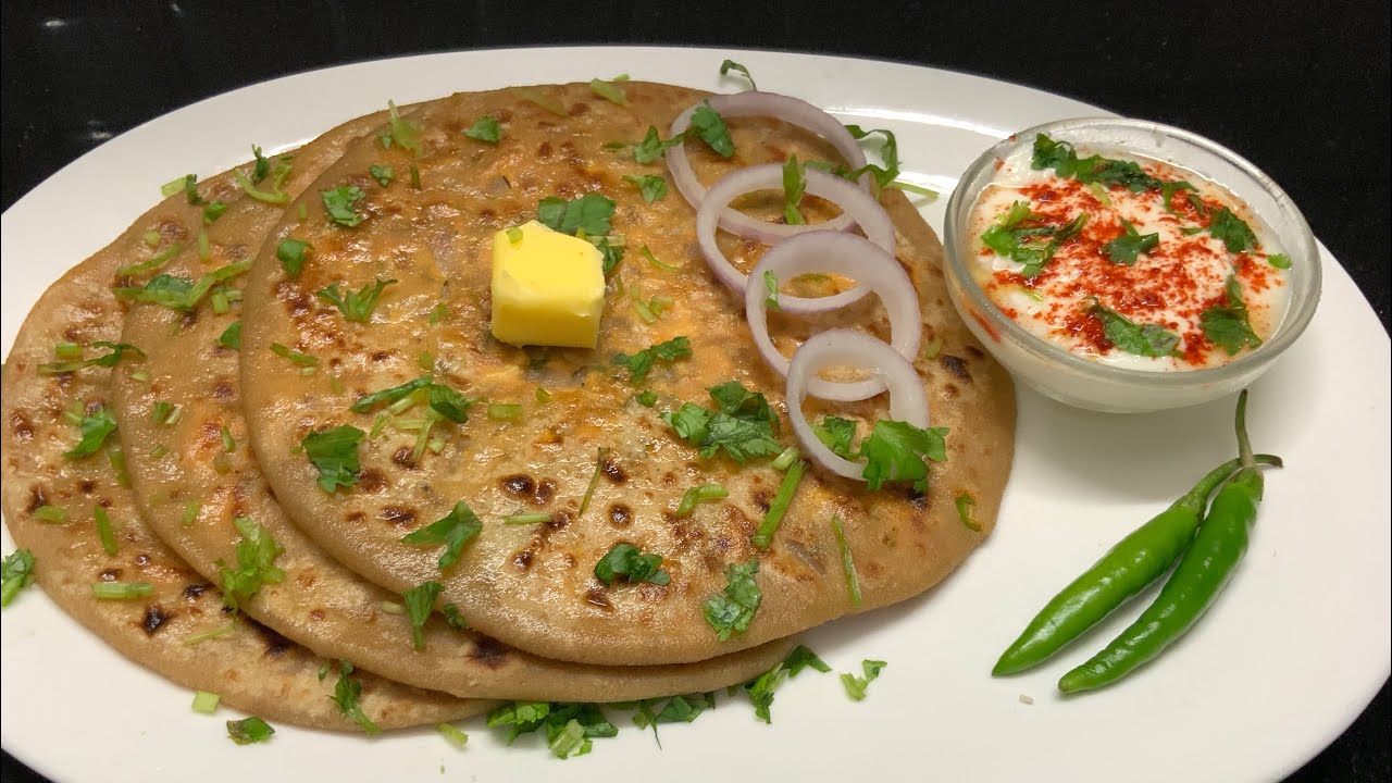 பன்னீர் பராத்தா/Paneerparatha/stuffed chappathi/healthy breakfast/dinner recipe/ soft paratha recipe