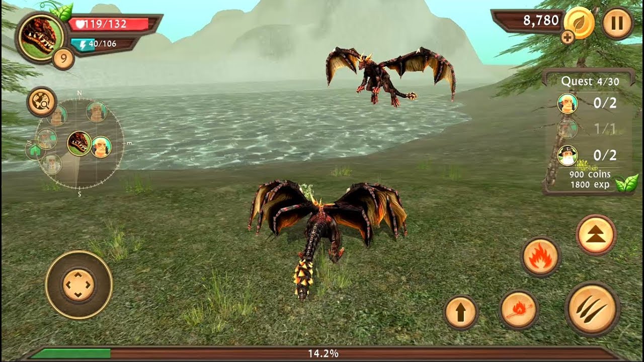 Dragon Sim Online Android Gameplay HD #1