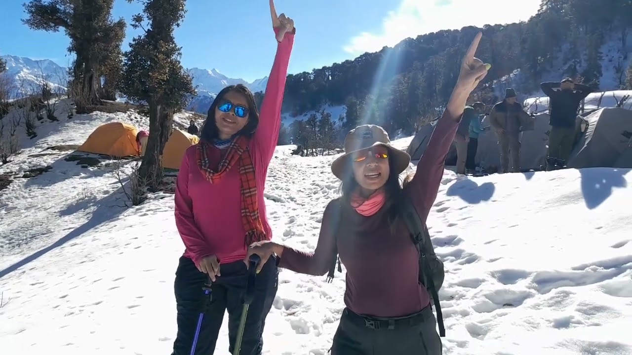 Dayara bugyal trek | Dayara bugyal trek in march | winter trek in uttarakhand | Raithal