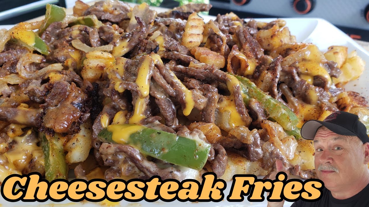 Cheesesteak Fries on the Blackstone Griddle | So EASY