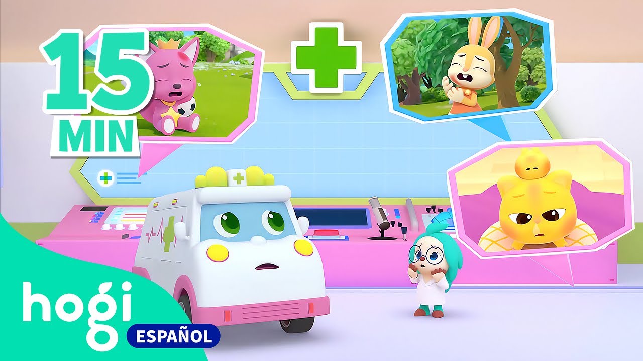 Todos los Episodios de 🚑Hogi Juego de Hospital🏥 ¡Vamos a curar a Nuestros Amigos! |  Hogi en español