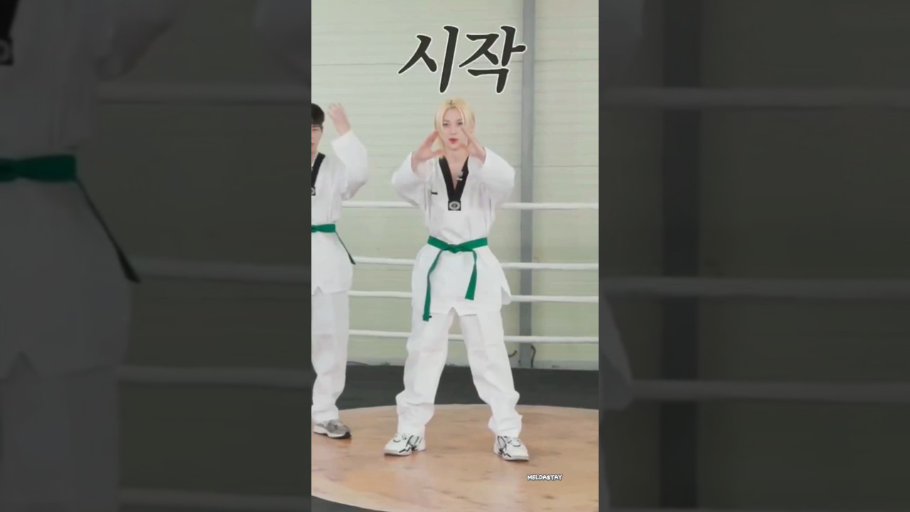 felix taekwondo🥋🐥 #straykids #felix &copy;@StrayKids
