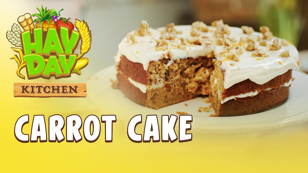 Hay Day Kitchen: Carrot Cake! 🥕🍰