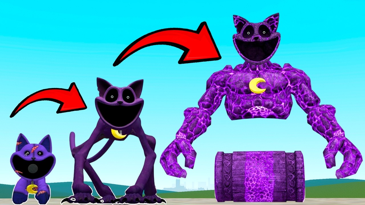 NEW EVOLUTION OF CATNAP POPPY PLAYTIME CHAPTER 5 In Garry's Mod!