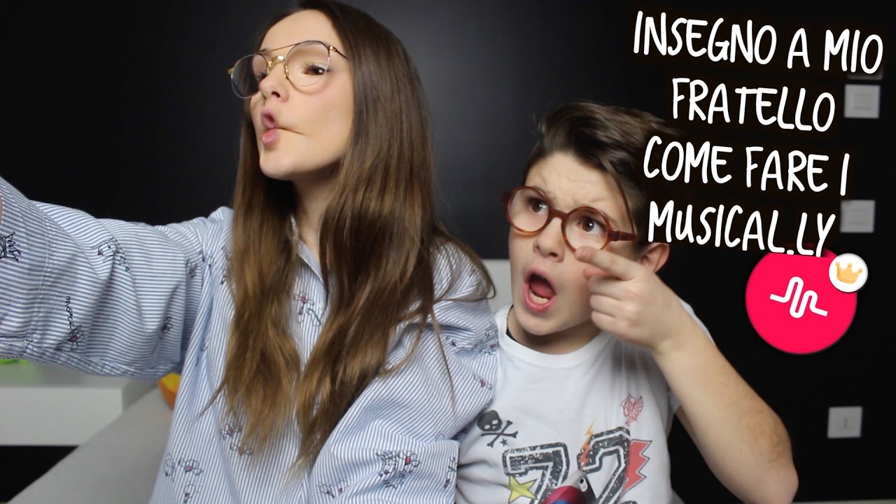 INSEGNO A MIO FRATELLO A FARE I MUSICAL.LY! | Sofia Dalle Rive