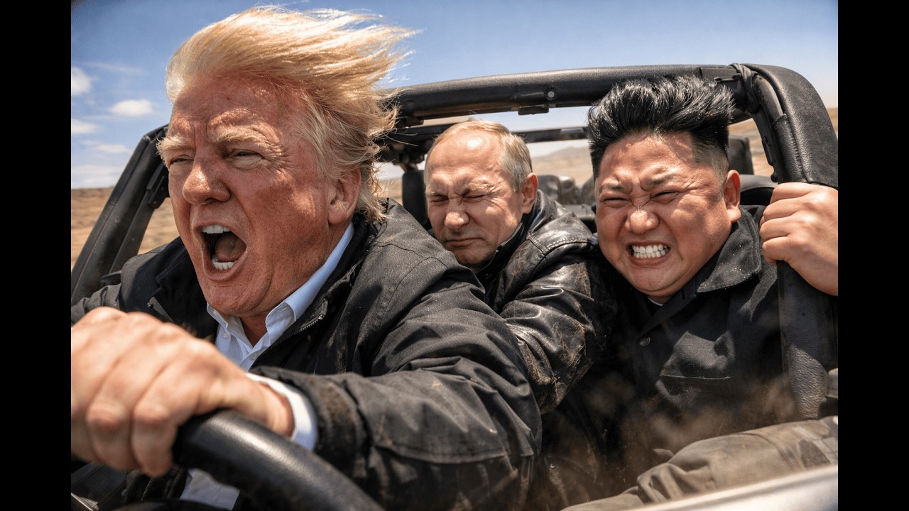 When They become Best Friends... 3-Month Compilation of Trump, Putin & Kim's Hilarious Adventures 🎬