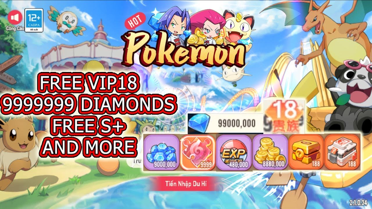 Pocket Incoming New Gameplay - Free VIP 18 & 10M Diamonds & Free S+