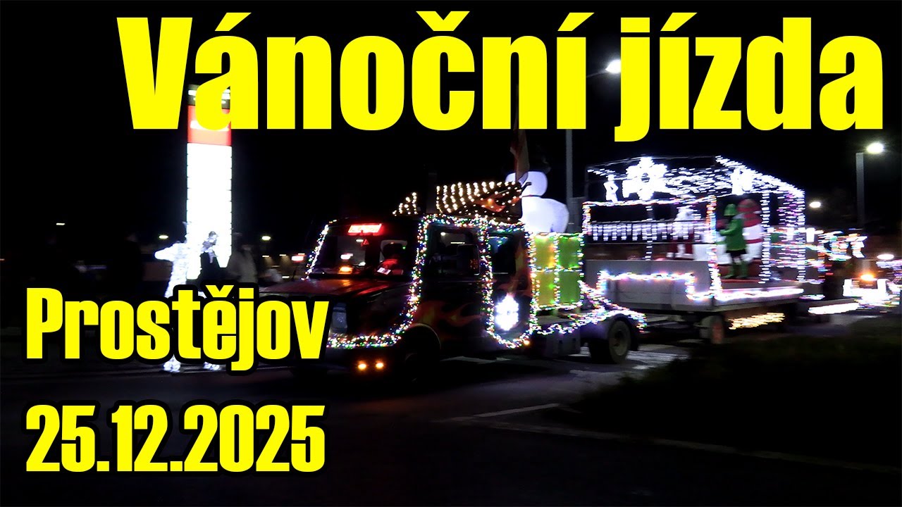 Vánoční jízda Prostějov (25.12.2025)