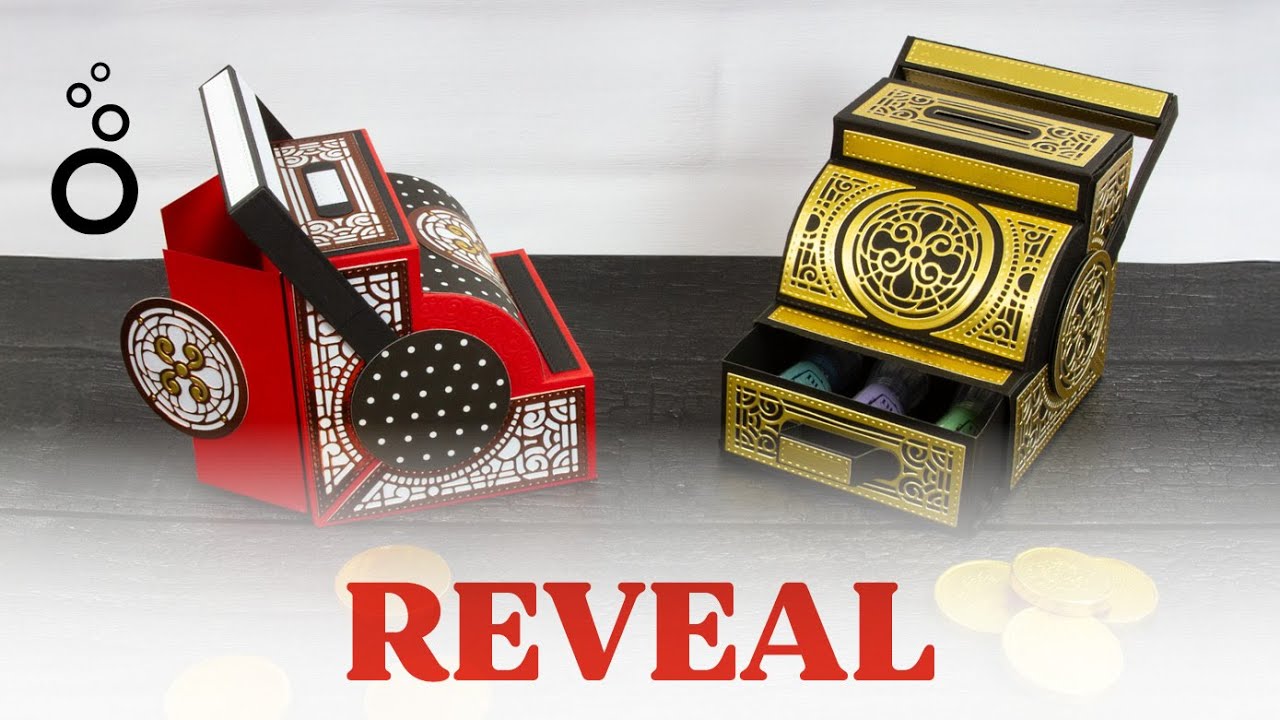 NEW Showcase: Retro Cash Register Gift Box with Working Mechanical Drawer! | Tonic Studios