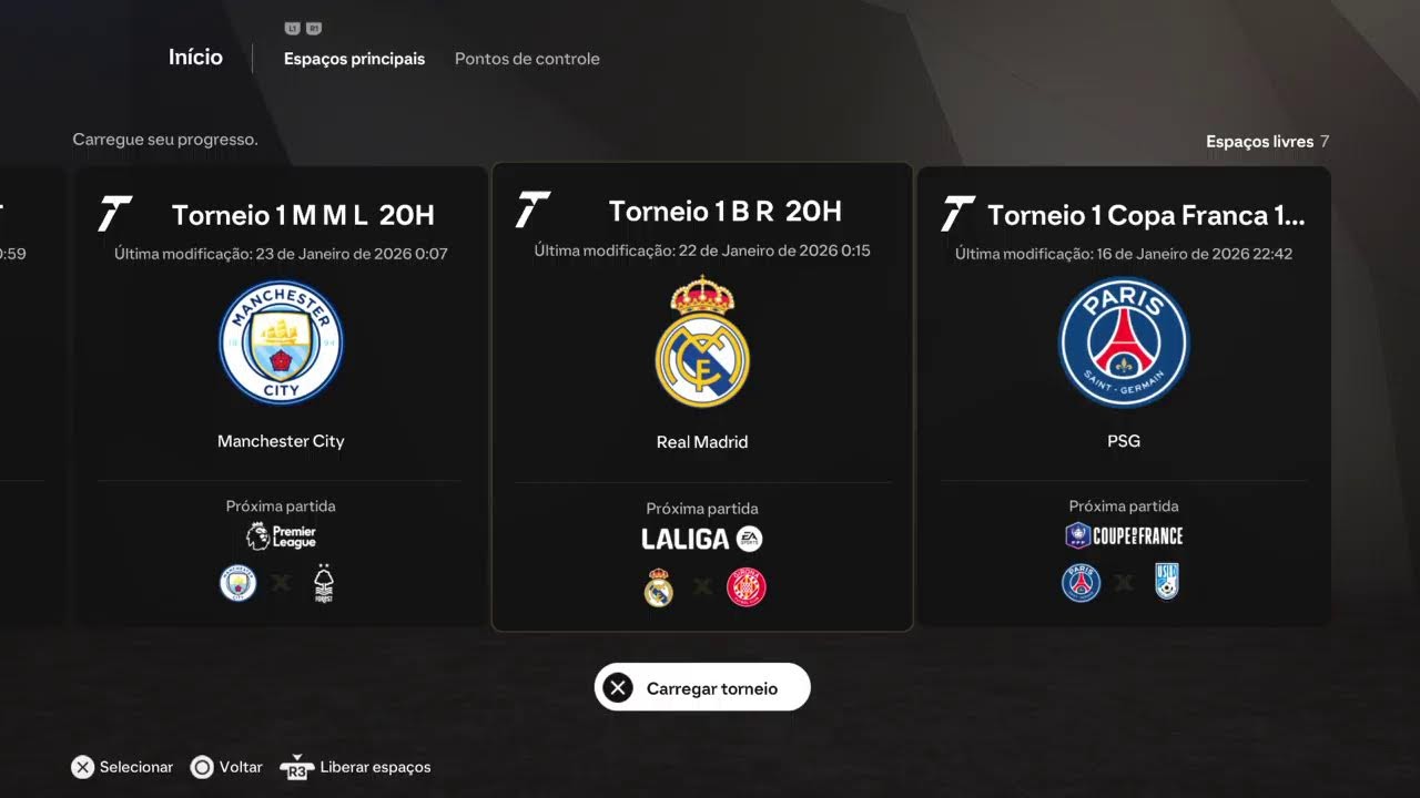 #PlayerGame [ Real Valladolid 0.1 X O.2  Real Madri [Copa da Espanha Vitual FC25 PS4 ]