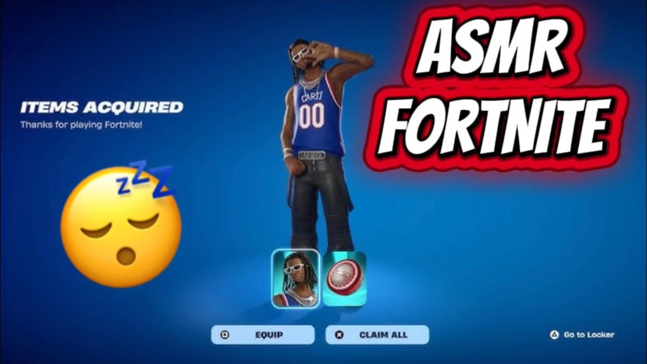 ASMR playing Fortnite. Mouth sounds!