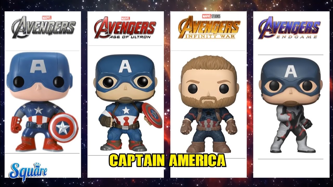 Original Avengers Funko pops | The Avengers - Avengers Endgame Comparation/Comparación