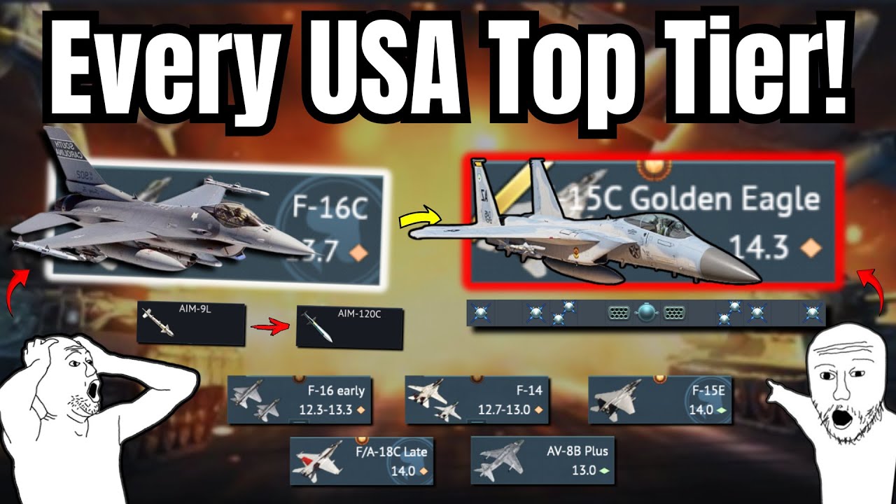 EVERY Rank 8 from USA Tech Tree!🔥(Which one is the BEST?) | You might be surprised...💀