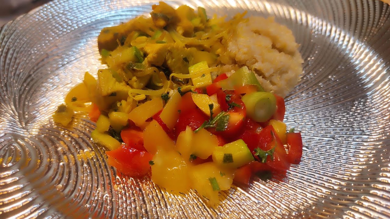 Pollo e quinoa