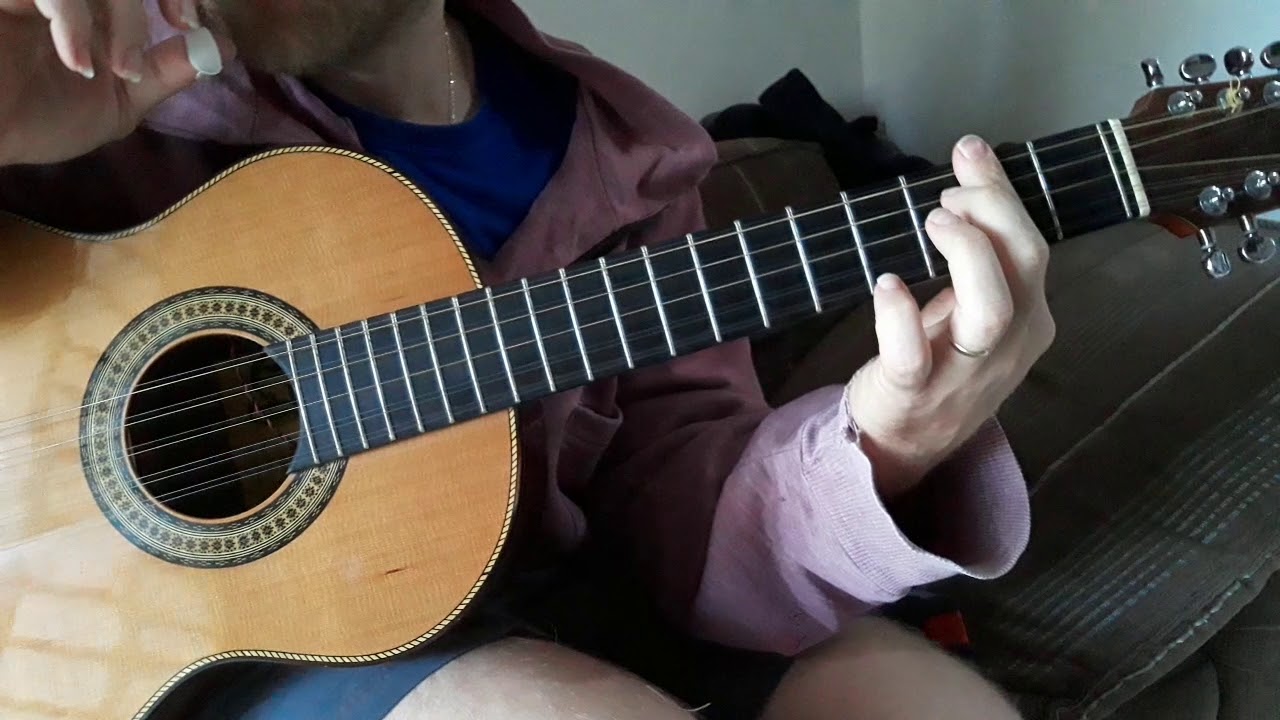 Vídeo aula música - peão Almir Sater em cebolao mi