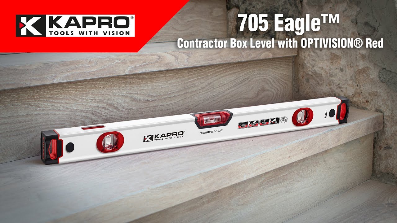 Kapro 705 Eagle Optivision Red Box level