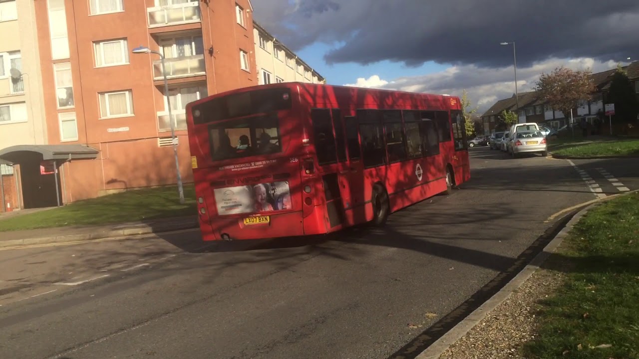 London Buses and a Tram at Phipps Bridge - 26/10/18