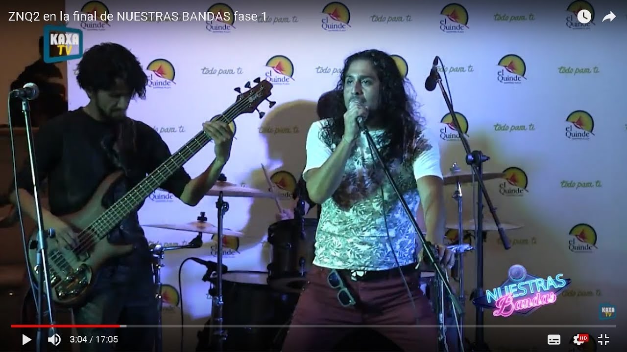 ZNQ2 en la final de NUESTRAS BANDAS fase 1