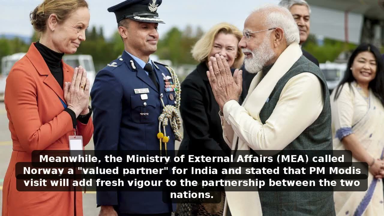 This surprised even the experts 😳 | IN PHOTOS PM Modi receives warm welcome in Oslo from Norwegian