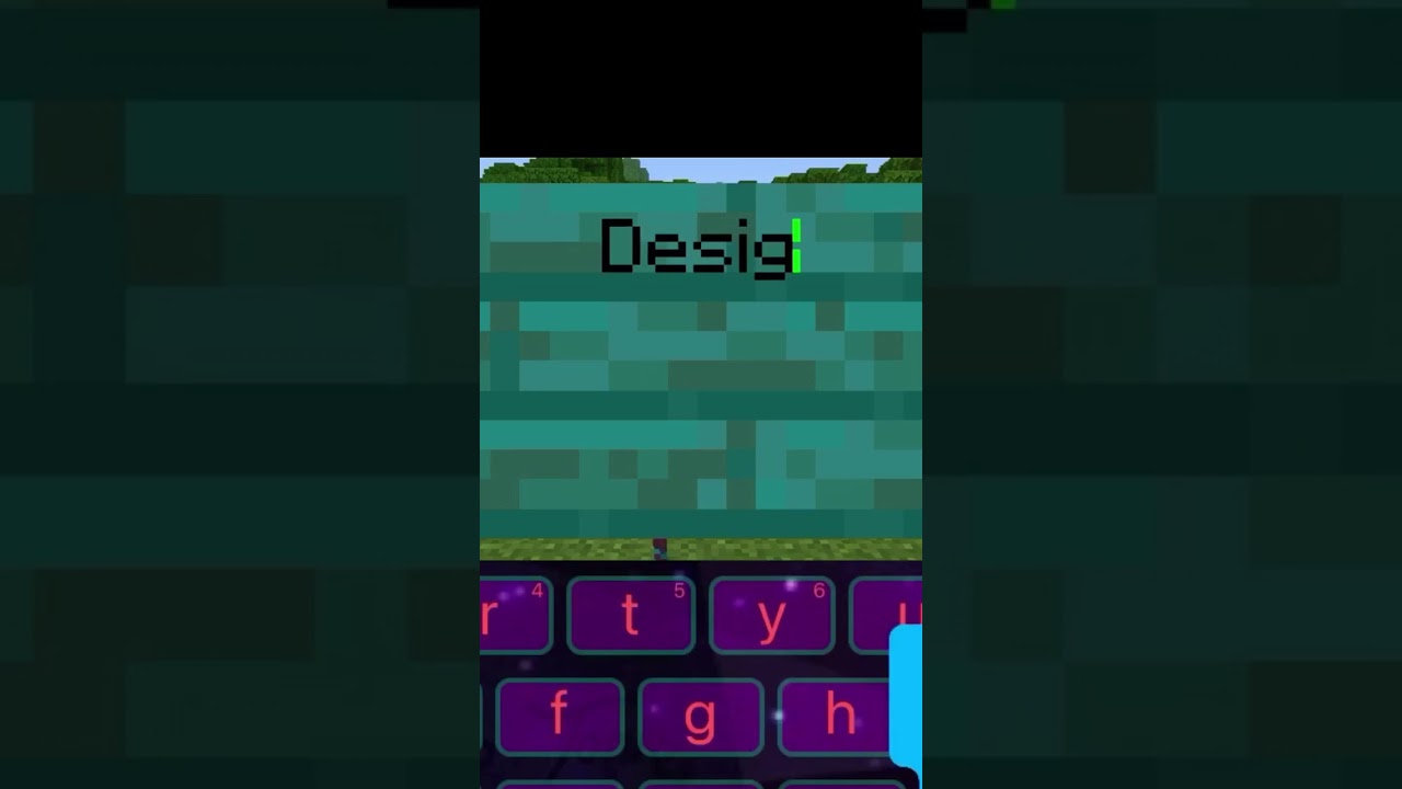 Sign Design in Minecraft