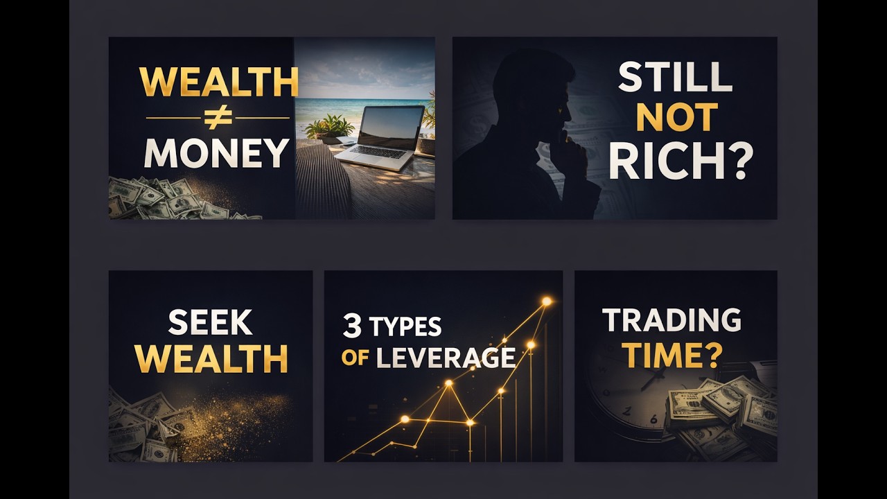Seek Wealth, Not Money – Naval Ravikant’s Guide to Building Real Wealth