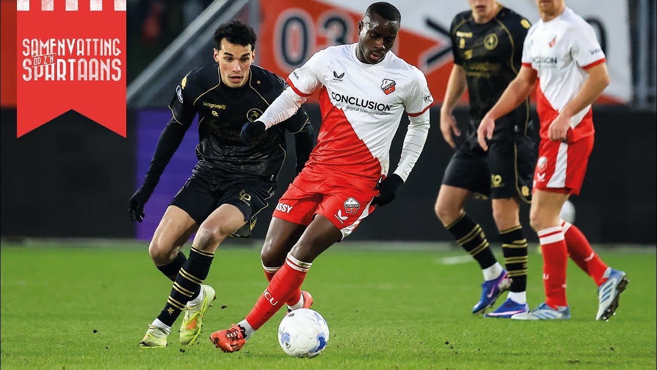 Sparta verslaat dankzij uitblinkende Drommel FC Utrecht | Samenvatting FC Utrecht - Sparta Rotterdam