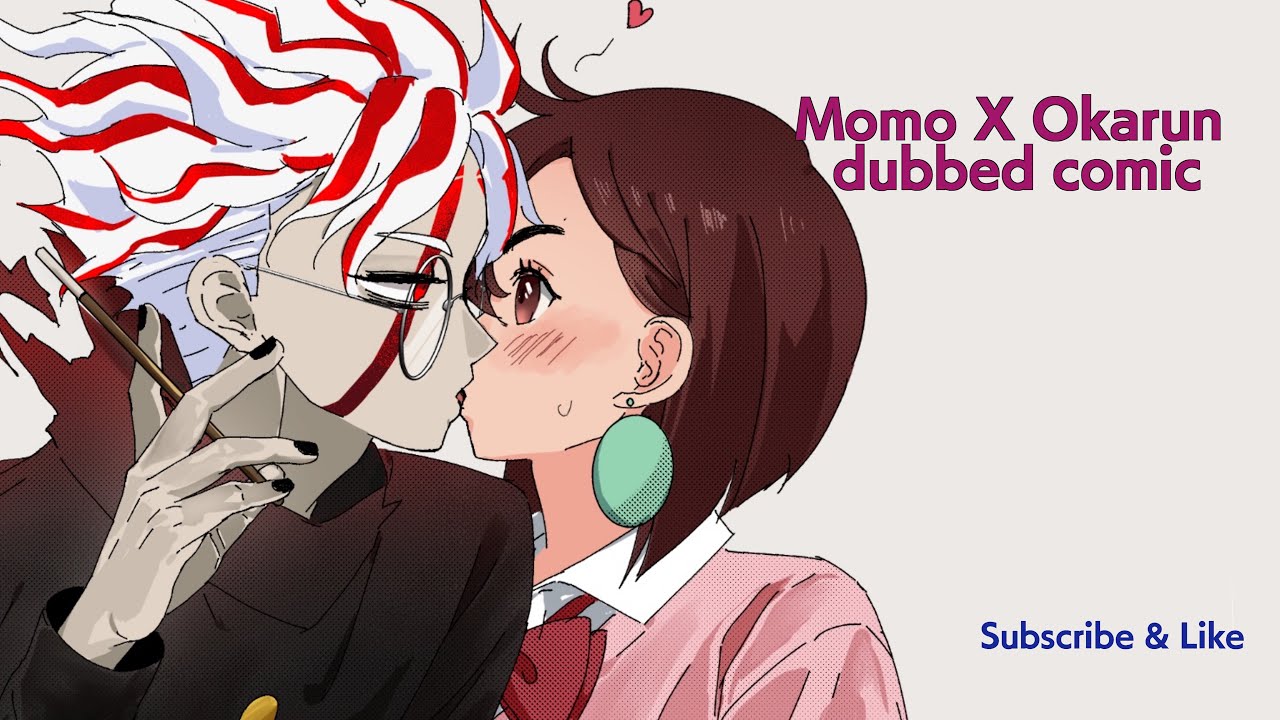 Okarun is in love with  Momo comic #dandadan