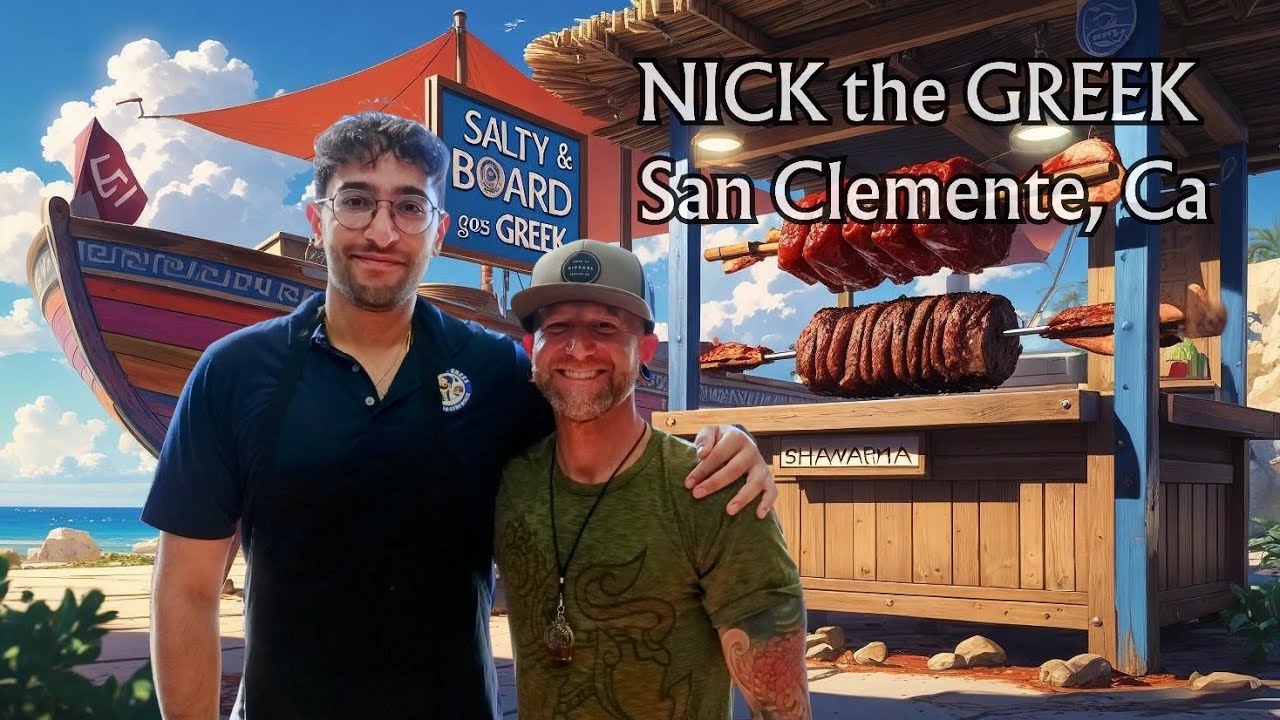 Beef/Lamb Gyro 🇬🇷 | Nick the Greek | San Clemente, CA