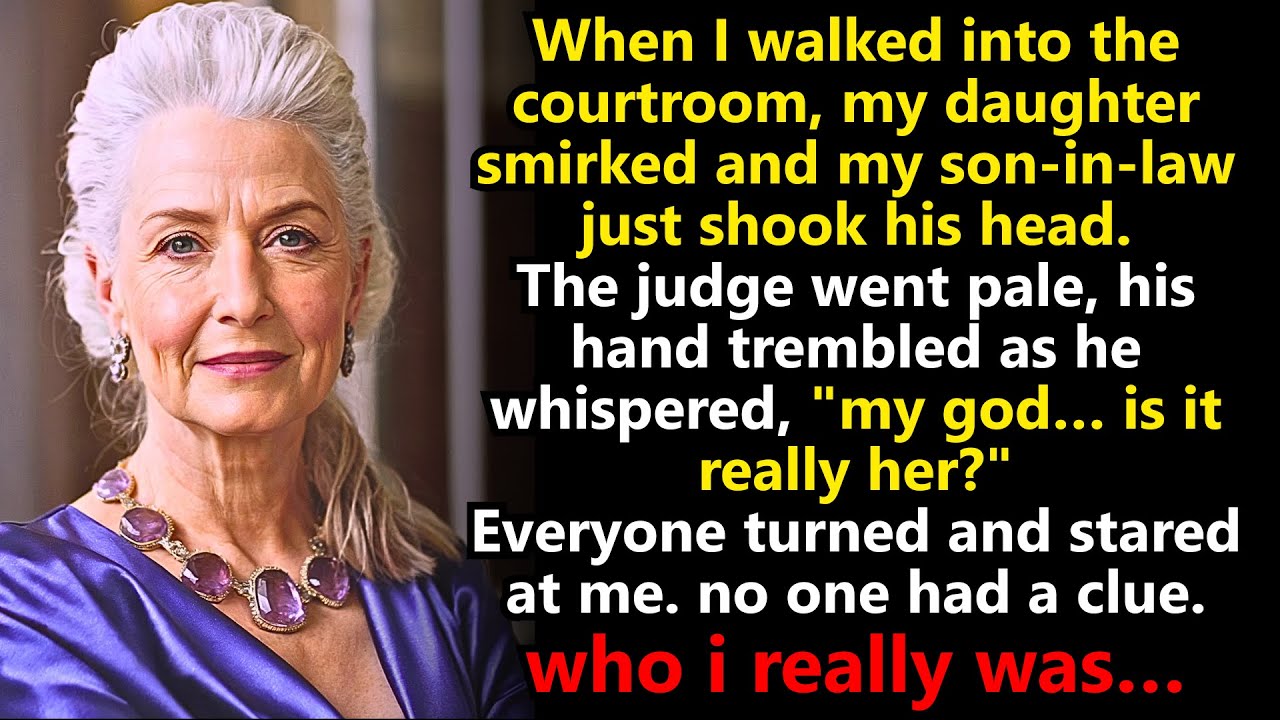My Daughter Laughed When I Entered Court… The Judge Went Pale And Whispered, “My God… It’s Her.”