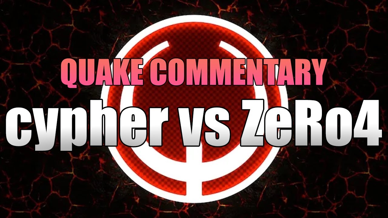 Quake classics! Quake Con 2008 Grand Final Live || Cypher VS Zero4 Quake Con 2008 || Quake Live