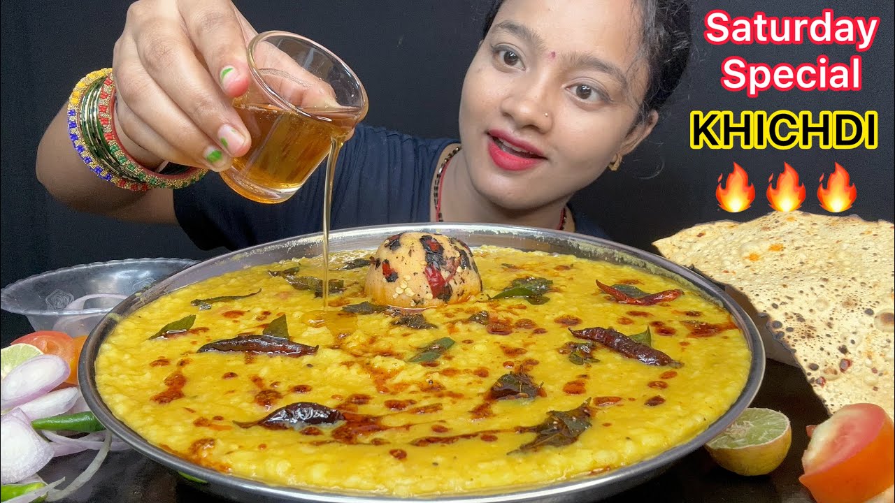 SATURDAY SPECIAL SPICY KHICHDI 😋🔥
