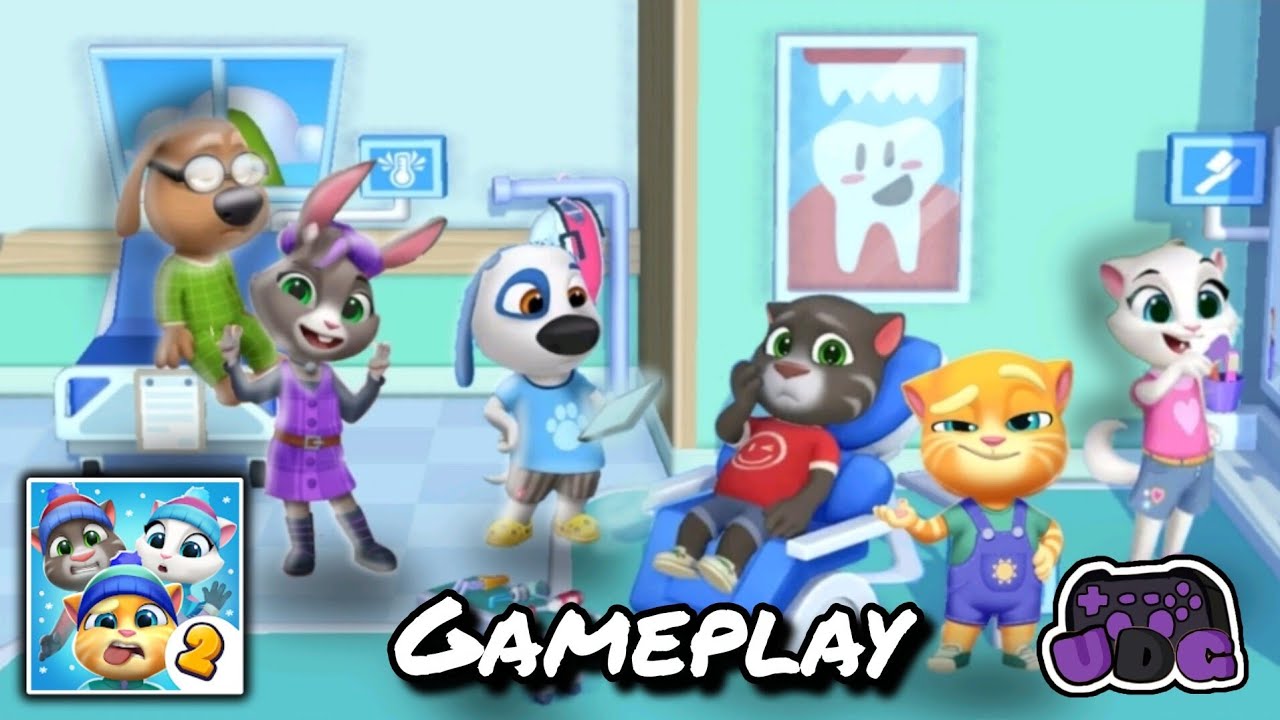 My talking tom friends 2 (gameplay)Universo dos Games 🎮 