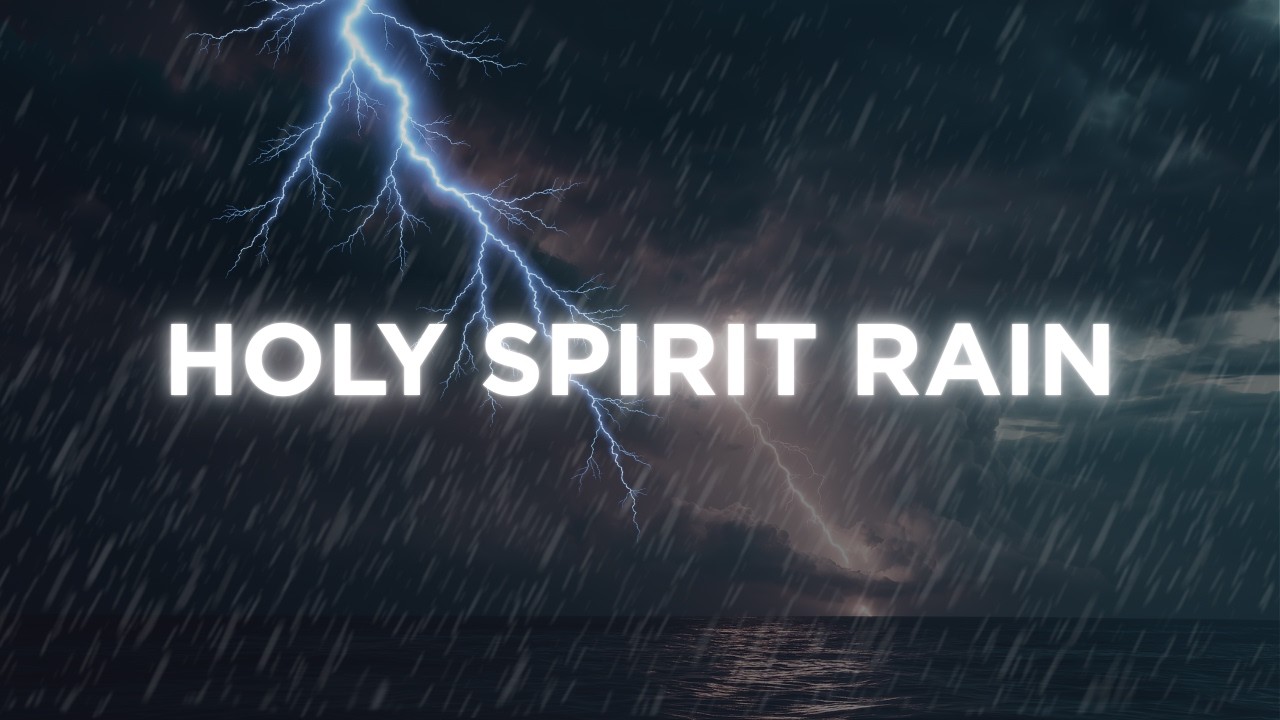 Soaking Worship Music with Heavy Rain and Thunder Sounds for Sleeping, Soaking Worship Music