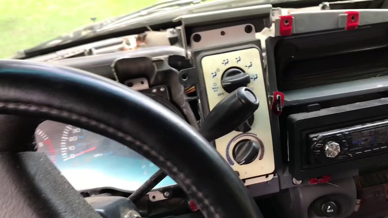 99 Dodge Ram AC fix vacuum tubing bypass firewall and dash!!!