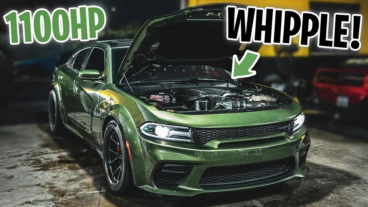 1100-сильный Whipple Redeye Hellcat для жестких уличных гонок!!