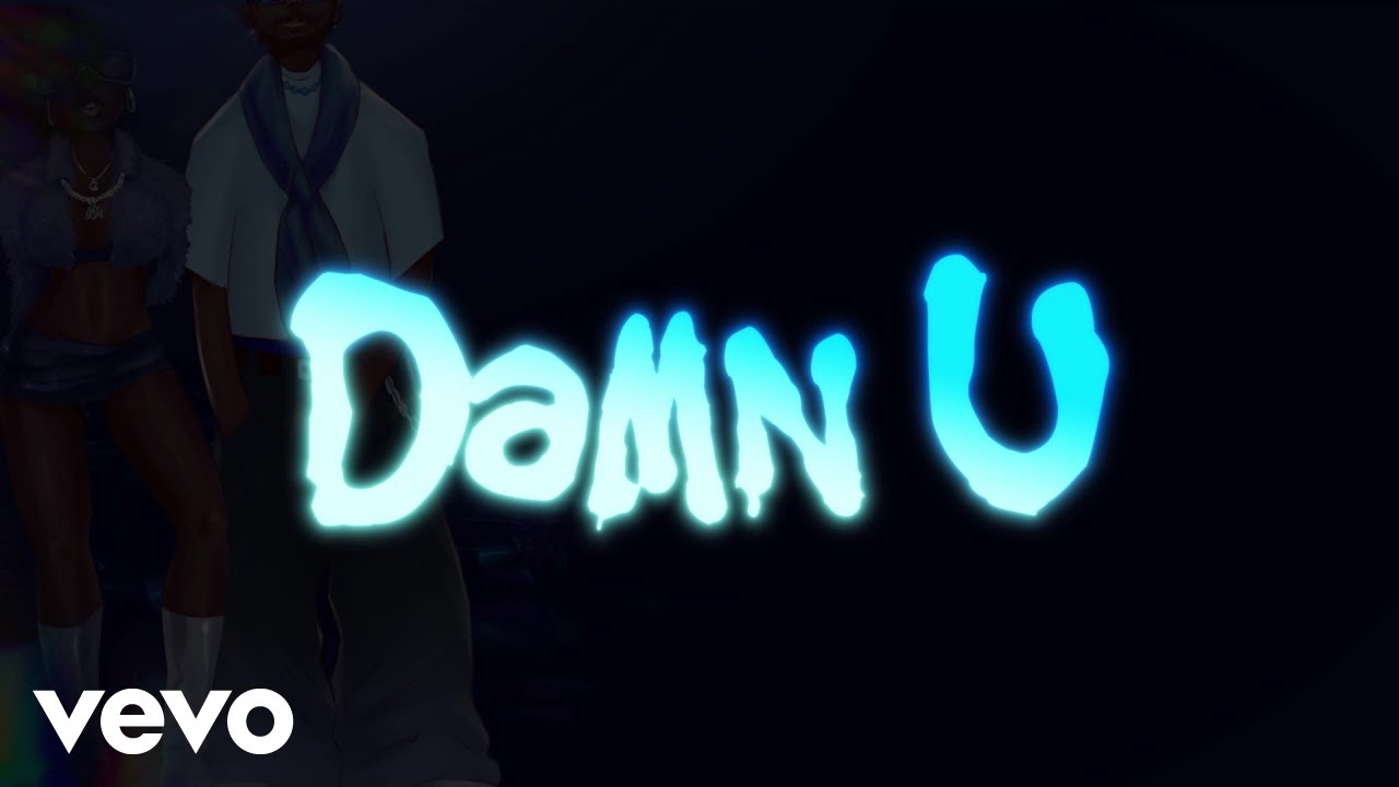 Gyakie, 6lack - damn u (Official Lyric Video)