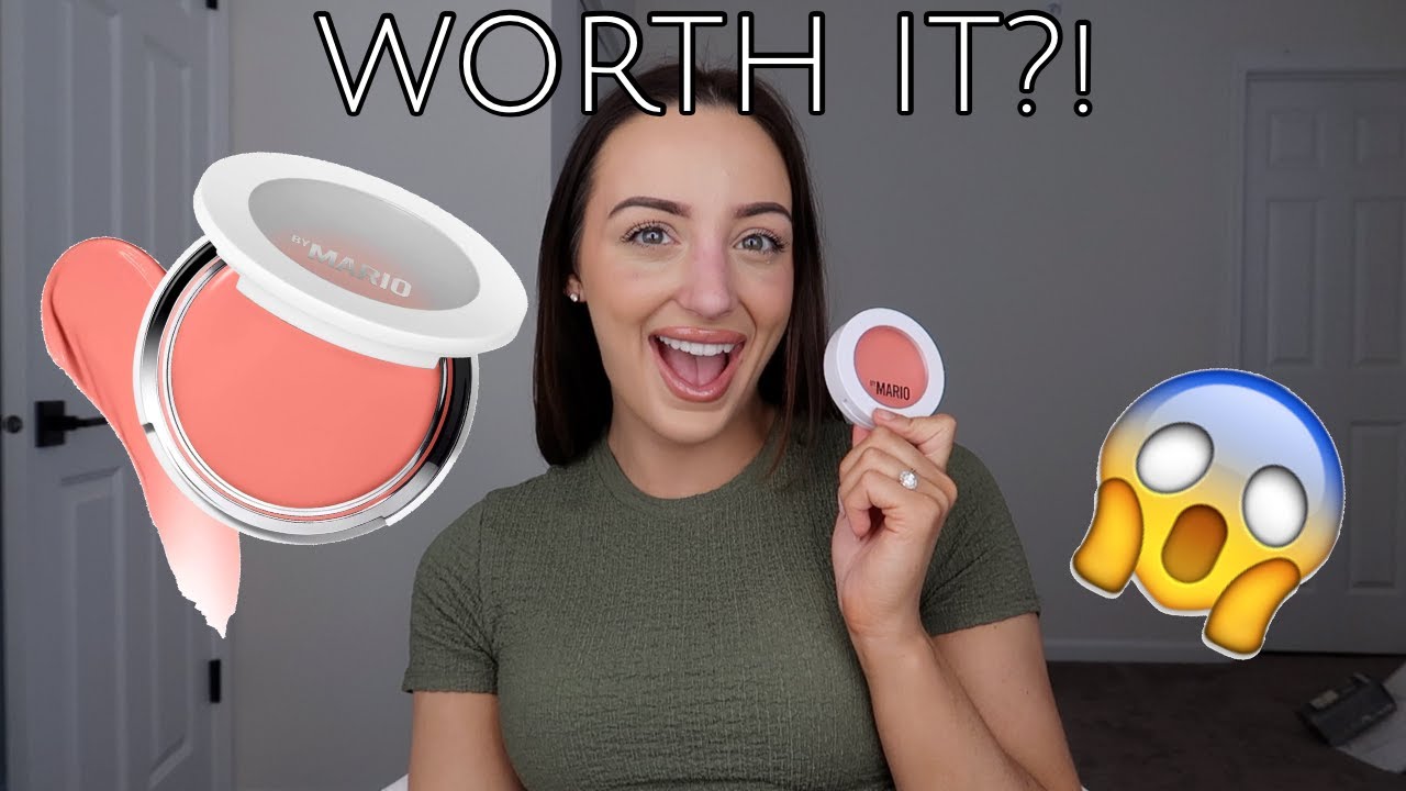 NEW! Makeup by Mario Soft Pop Plumping Veil Blush First Impression + Try On!