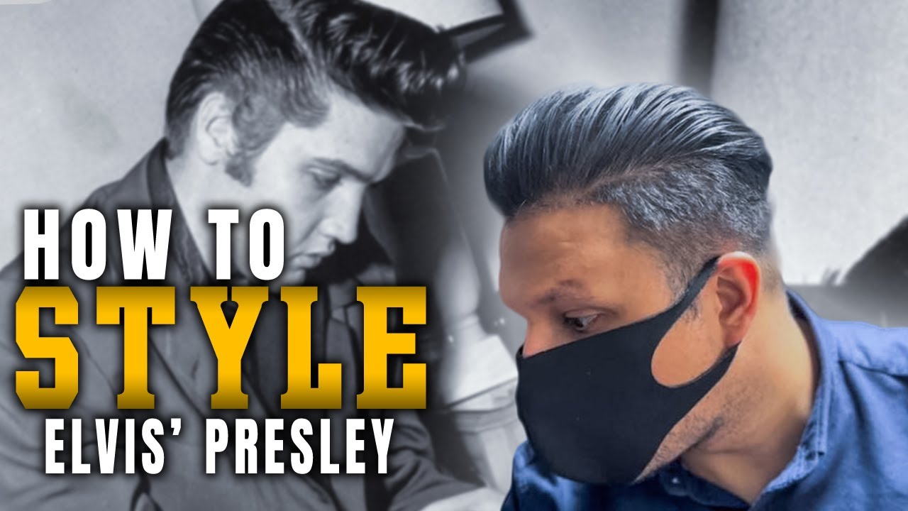 How to Style Your Hair Like Elvis Presley (Modern Pompadour Tutorial)