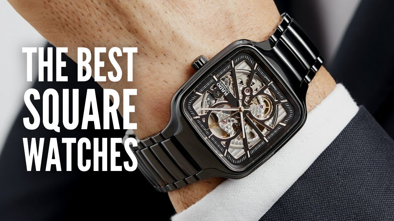Best Square Watches: 20 Rectangular Timepieces You Will Surely Like