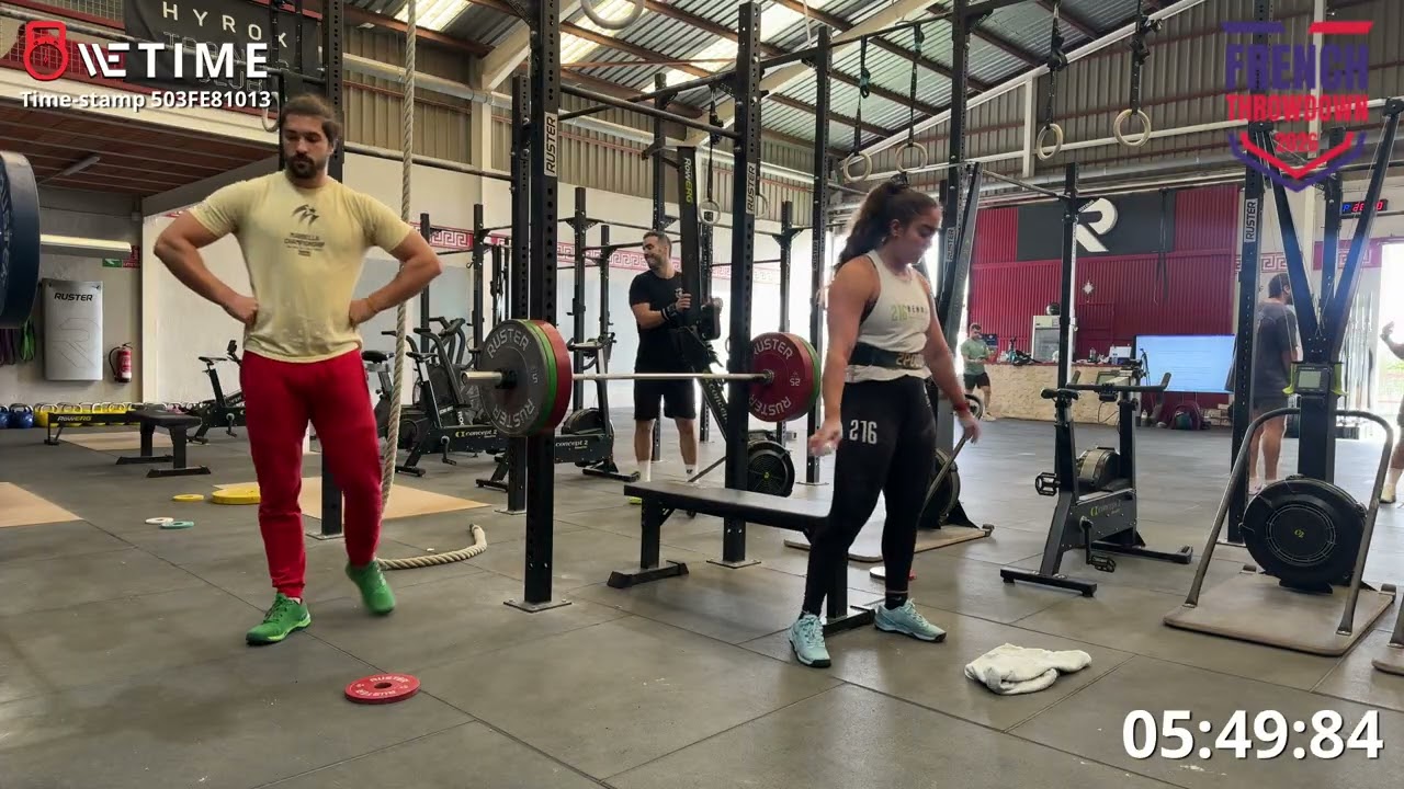French throwdown 26.2 qualifier (Sofia)