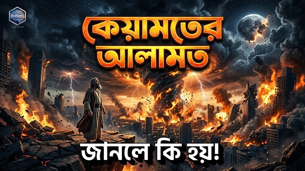 কিয়ামতের ভয়াবহ আলামত গুলি  জানলে কি হয় ? এখনই সতর্ক  হোন! ইলমিয়াহ