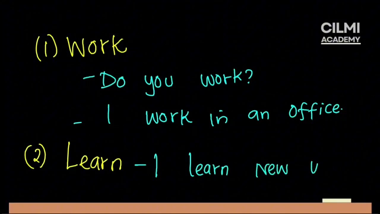 Day 02 | Verbs | Cilmi Academy 
