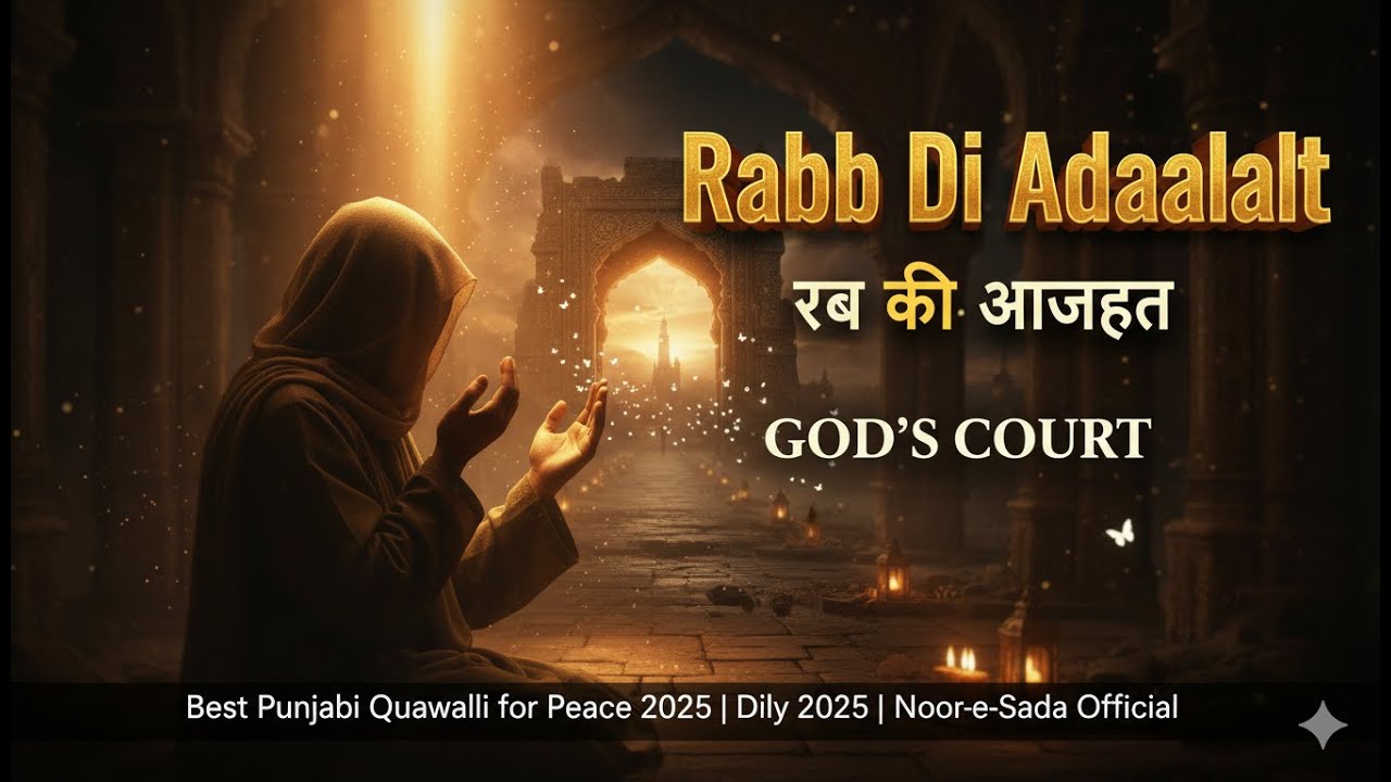 Rabb Di Adaalat | रब की अदालत | God's Court | Best Punjabi Qawwali for Peace 2025 | Noor-e-Sada.