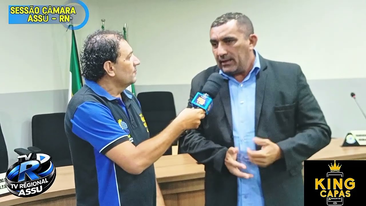 03-03-2026: SESSÃO DA CÂMARA DE ASSU NOSSA REPORTAGEM FALA COM O VEREADOR VALTERLÂNIO 