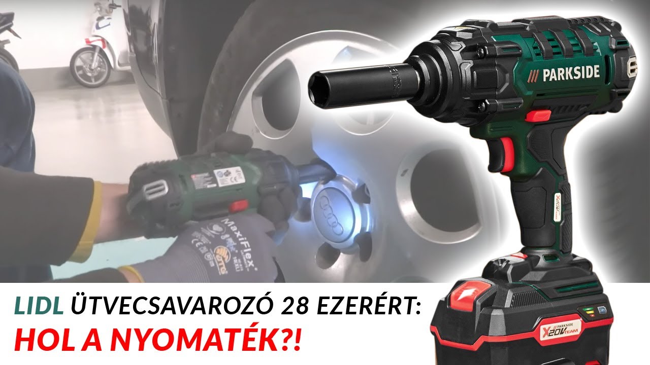 Lidl ütvecsavarozó 28 ezerért: hol a nyomaték?!