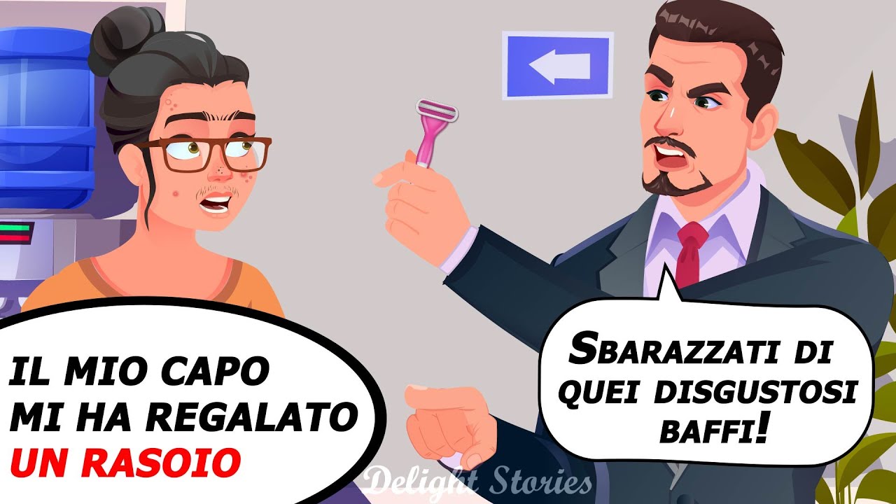 Il mio capo mi ha regalato un rasoio